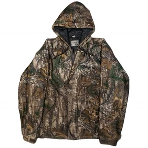 Snap-On RealTree Camo Coat Destinations Workwear Hooded Jacket Sz XL - Picture 1 of 10