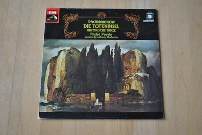AB LP Rachmaninoff Die Toteninsel Sinfonische Tänze Previn Quadraphonic EMI - Bild 1 von 2