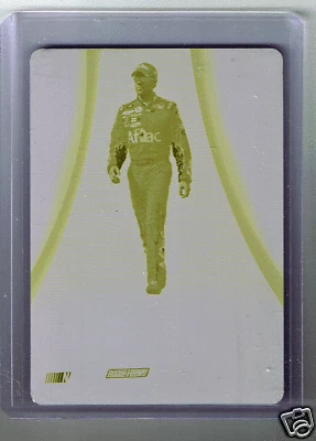 2009 CARL EDWARDS PRESS PLATE SHOWCASE 1 OF 1 CARD - Image 1 of 2