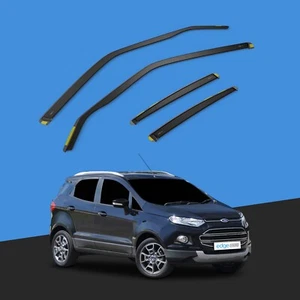 FORD ECOSPORT MK2 2013 - Onwards 5 Door SUV Wind Deflectors 4pc Tinted - Picture 1 of 10