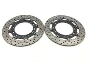 Left Right Front Brake Disc Rotors Set 2002 Yamaha YZF R1 1640A - Picture 1 of 5