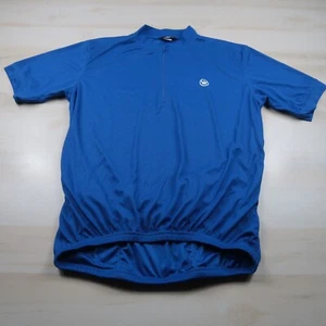Canari Cycling Jersey Mens Extra Large Blue Shirt Bike Cycle Bicycle Performance - Picture 1 of 13