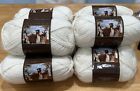 Brand New Natural Cream Lion Brand Alpaka - 10 Packages Of Yarn