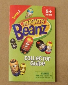 Mighty Beanz Collector Guide ~ Series 2 Paper Checklist ~ Spin Master 2010 - Picture 1 of 5