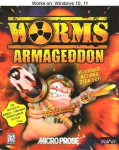 Worms: Armageddon PC Game 1999 Windows 10 11 - Bild 1 von 2