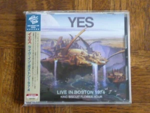Yes: "Live Boston 1974" Japan CD w/Obi IACD-10054 [rick wakeman steve howe QN - Picture 1 of 2