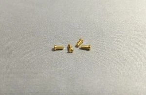 TORNILLOS BISAGRA DE REPUESTO PARA GAFAS DE SOL RAYBAN GALSSES/AVIADOR COLOR DORADO - Imagen 1 de 7