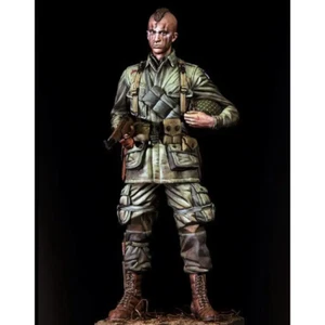 1/9 200mm Resin Model Kit US Army Soldier Paratrooper WW2 Unpainted - Imagen 1 de 3