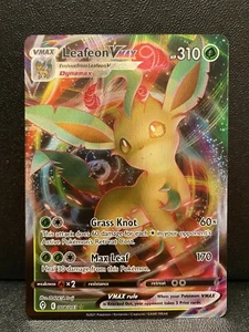 Leafeon VMAX 8/203 - Pokemon TCG Evolving Skies Set - NM/M Ultra Rare Full Art - Picture 1 of 1