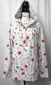 AMPERSAND AVE. Sz. XXXL Half Zip Sweatshirt Stretch Starspangled *NWOT - Picture 1 of 6