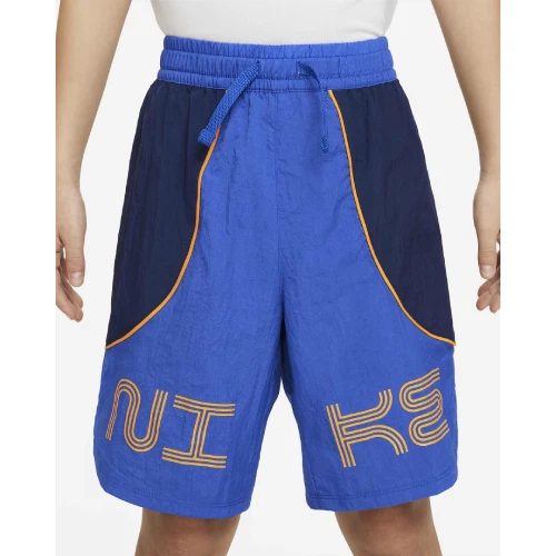 Nike Big Boys (kids) Sportswear Woven Shorts Size XS Blue DX5099-480