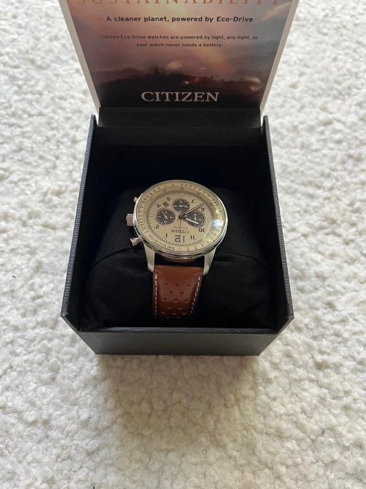 Citizen Men's CA4500-08X Eco-Drive Chronograph Stainless Steel Quartz Watch
