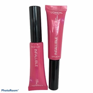 (2) L'Oreal Paris Infallible Paints Lippenfarbe Lippenstift #316 Wild Rose 0,27 Oz. - Bild 1 von 3