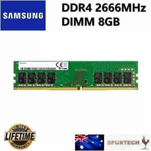 Samsung DDR4 DIMM Desktop Ram PC4-21300 2666MHz 8GB (1X8GB) 8G OEM 1.2V - Picture 1 of 2