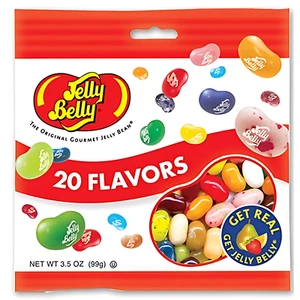 Jelly Belly 20 Flavor Bag 3.5 oz Assorted Gourmet Jelly Beans Candy Mix - Picture 1 of 2