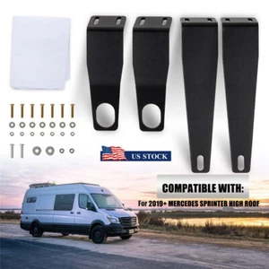 DIY Sprinter Van Headliner Shelf Kit For Mercedes Sprinter High Roof 2019+ - Picture 1 of 5