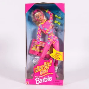 Neu in OVP 1996 Mattel Barbie Puppe - #17317 Workin Out - Bild 1 von 6