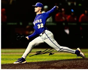 KADE ANDERSON LSU TIGERS BASEBALL FOTO FIRMATA 8X10 CON JSA COA #1 - Foto 1 di 1