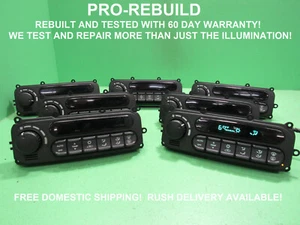 98-06 300M LHS SEBRING CONCORDE A/C DIGITAL CLIMATE TEMPERATURE CONTROL REBUILT - Foto 1 di 12