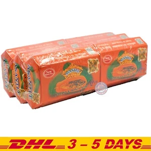Asantee Papaya & Honey Soap Thai Herbal Lightening Soap 125g x 6 - Picture 1 of 2