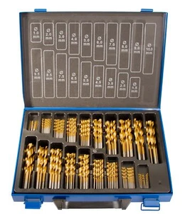 HSS Spiral-Bohrer 1-10mm 170 tlg. TITAN, präzisionsgeschliffen - Bild 1 von 3