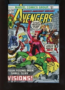 1973 Marvel, " Avengers " #113, Key, Mantis, Suicide Bomber, FN/VF, BX93 - Picture 1 of 2