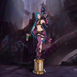 LOL League of Legends Official Jinx Pen 3D Ballpoint Pen Model Figure Gifts Toys - Picture 1 of 15