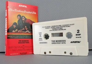 The Monkees Greatest Hits Cassette 1972 Arista Records Qualitape AC-8313 - Picture 1 of 3