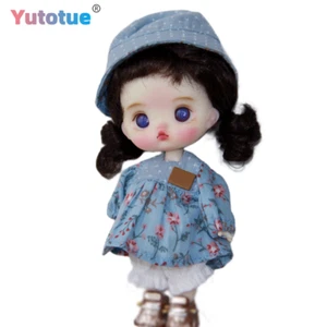 Yutotue 1/12 BJD Muñeca Juguete Mini Muñeca con Juego Completo Ropa Extraíble Conjunto Traje - Imagen 1 de 5