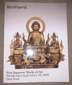 Bonham's Fine Japanese Works of Art Sept 16 2009 New York Auction Catalogue Refe - Imagen 1 de 5