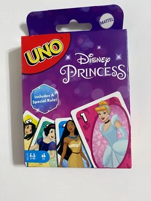 NEW DISNEY PRINCESS UNO CARD GAME BY MATTEL. - Image 1 of 2