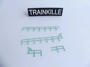 HJ2442 JOUEF DETAILLAGE 4 RAMBARDES VERTES LOCOMOTIVE BB 66000 TYPE FRET - Imagen 1 de 1