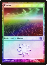 Plains (331) FOIL 8th Edition HEAVILY PLD Basic Land MAGIC MTG CARD ABUGames