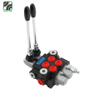 3600 PSI 2Spool Hydraulic Directional Control Valve Double Acting Cylinder - Picture 1 of 8