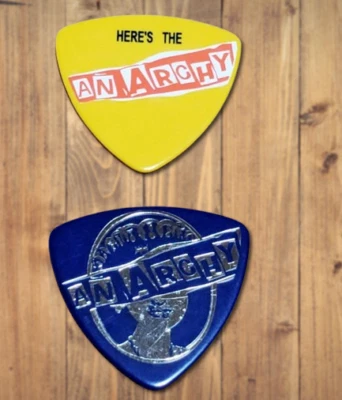 Selección de Guitarra Original Fernandes Art Rock Anarchy 2 piezas Limitada Rara Envío Gratis Foto 1 de 3