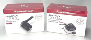 Hobbywing QUICRUN 10BL120 G2 ESC & 3652 G2 5400KV 4-POLE Combo for 1:10 Sport - Picture 1 of 5