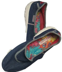 Skechers Go Walk Classic Point Slip-On Sneaker Light Denim Gr. 7,5 - Bild 1 von 7