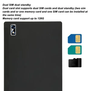 10.1in Tablet For Andr-oid 10.1 8 Core CPU 6GB RAM 128GB ROM 2.4G 5G WIFI 4G FY - Afbeelding 1 van 30