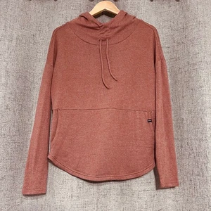 prAna Foresta Top Women Small Terra Orange Hiking Outdoor Gorpcore - Picture 1 of 5