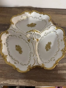Reichenbach Vtg Divided Serving Dish Bowl Tray Fine China  German Porcelain - Picture 1 of 10