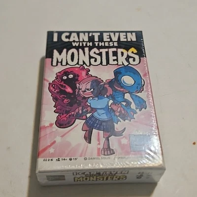I Can’t Even With These Monsters Game SEALED Level 99 Games Out Of Print - Image 1 of 4