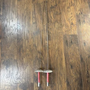 Vtg Lames France Fencing Foil Adult Size 5 35" Blade Red Handle - Picture 1 of 5