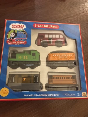 Thomas Friends Ferrocarril de Madera Paquete de Regalo de 5 Coches con Henrietta LC99098 Foto 1 de 4