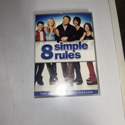 8 Simple Rules: the Complete First Season (DVD) 3 Disc Set MINT OOP - Image 1 of 3