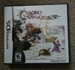 Nintendo DS Chrono Trigger - 2008 CIB Complete Poster Inserts Authentic Tested - Picture 1 of 4