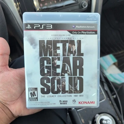 PS3 Metal Gear Solid: The Legacy Collection Sony PlayStation 3, 2013 CIB  - Image 1 of 4