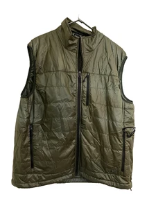 REI Down Vest Men's XL Primaloft  Insulated Packable Lightweight Olive Green - Picture 1 of 8