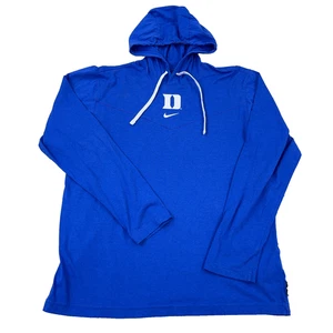 Duke Blue Devils Hoodie Shirt Herren Medium Nike Pillover ungefüttert Center Swoosh - Bild 1 von 11