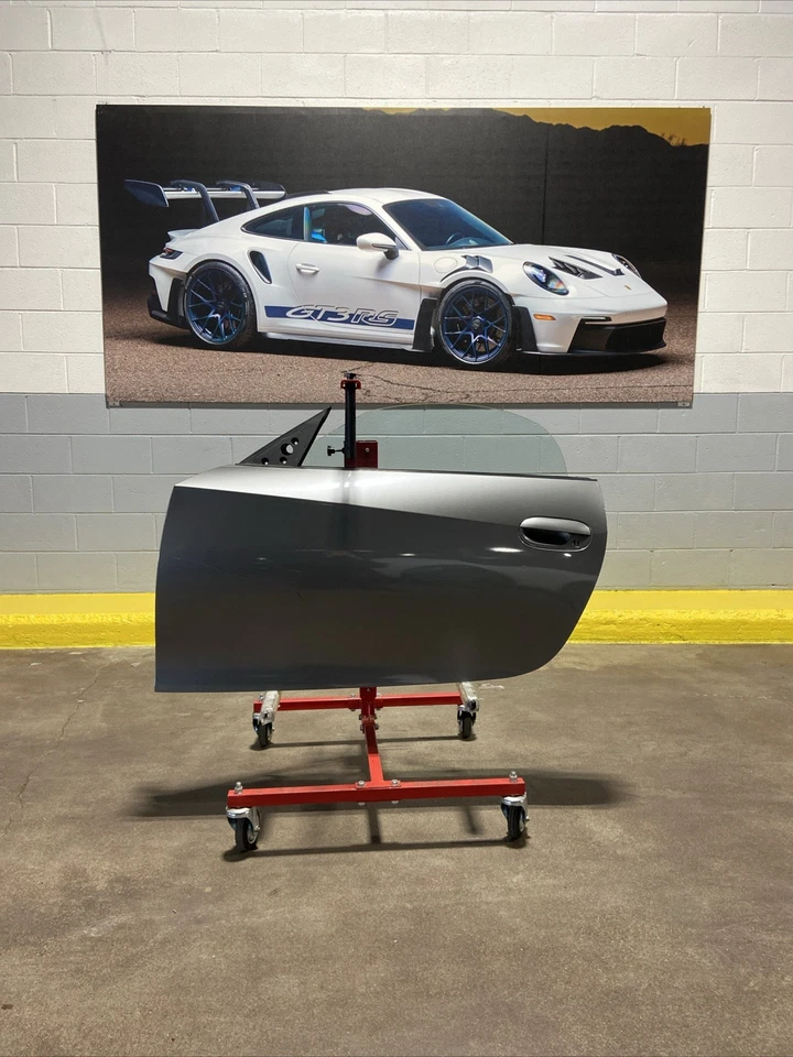 2003-2008 BMW Z4 E85 Front Left Door Panel Shell Gray OEM Original Part NOTE Foto 1 de 4