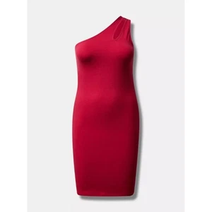 Abito monospalla Torrid 3X 3 22-24 Mini Foxy Bodycon - Foto 1 di 3